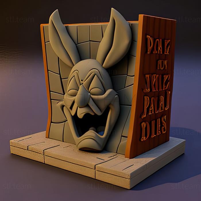 3D model Sam Max The Devils Playhouse  Episode 1 The Penal Zon (STL)